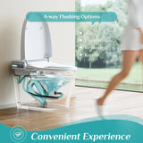 Horow T37 Smart Toilet with Bidet Seat for 10 Inch Rough In