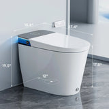 Horow T38P Smart Toilet with Flush Tank and ADA Compliance